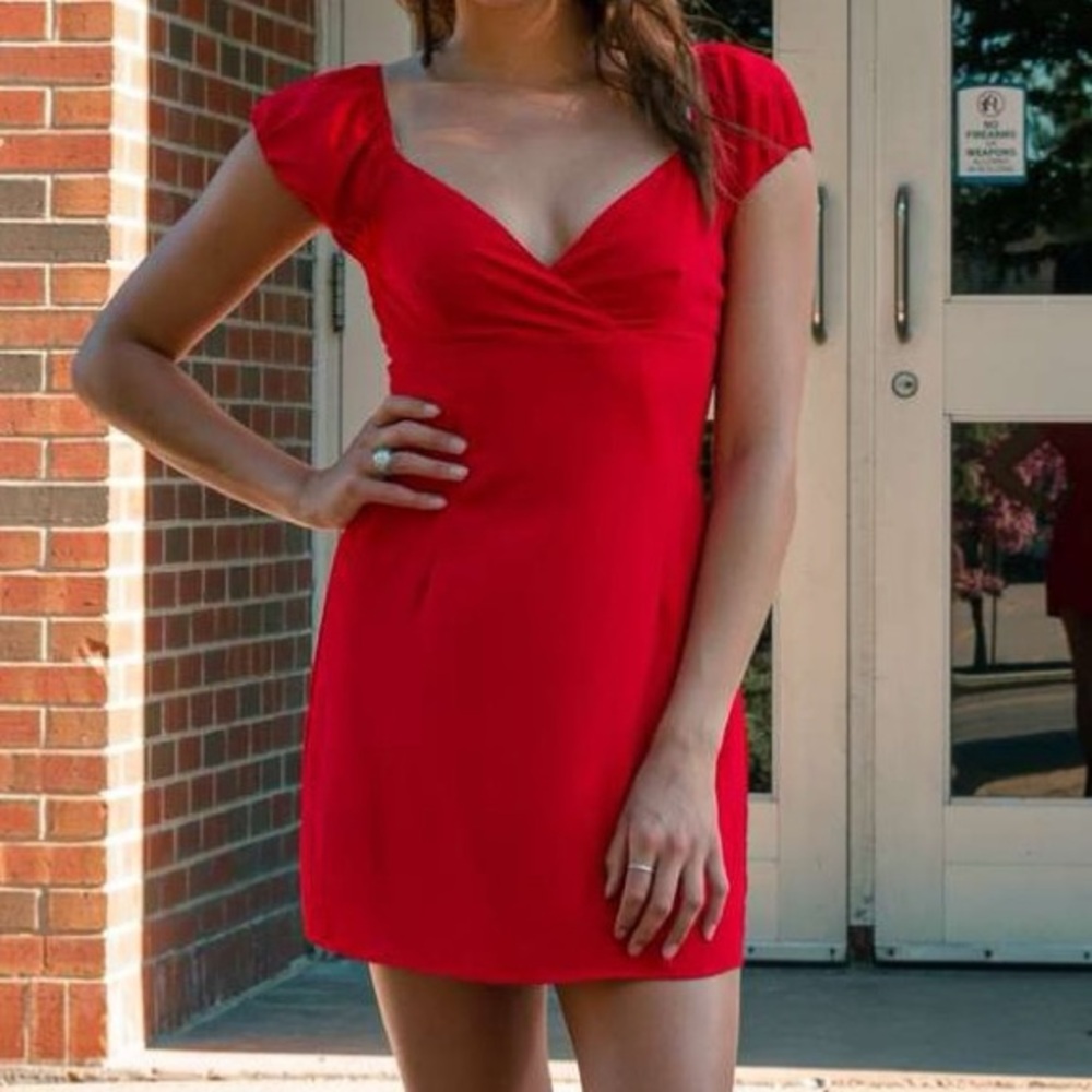 Red Mini Dress